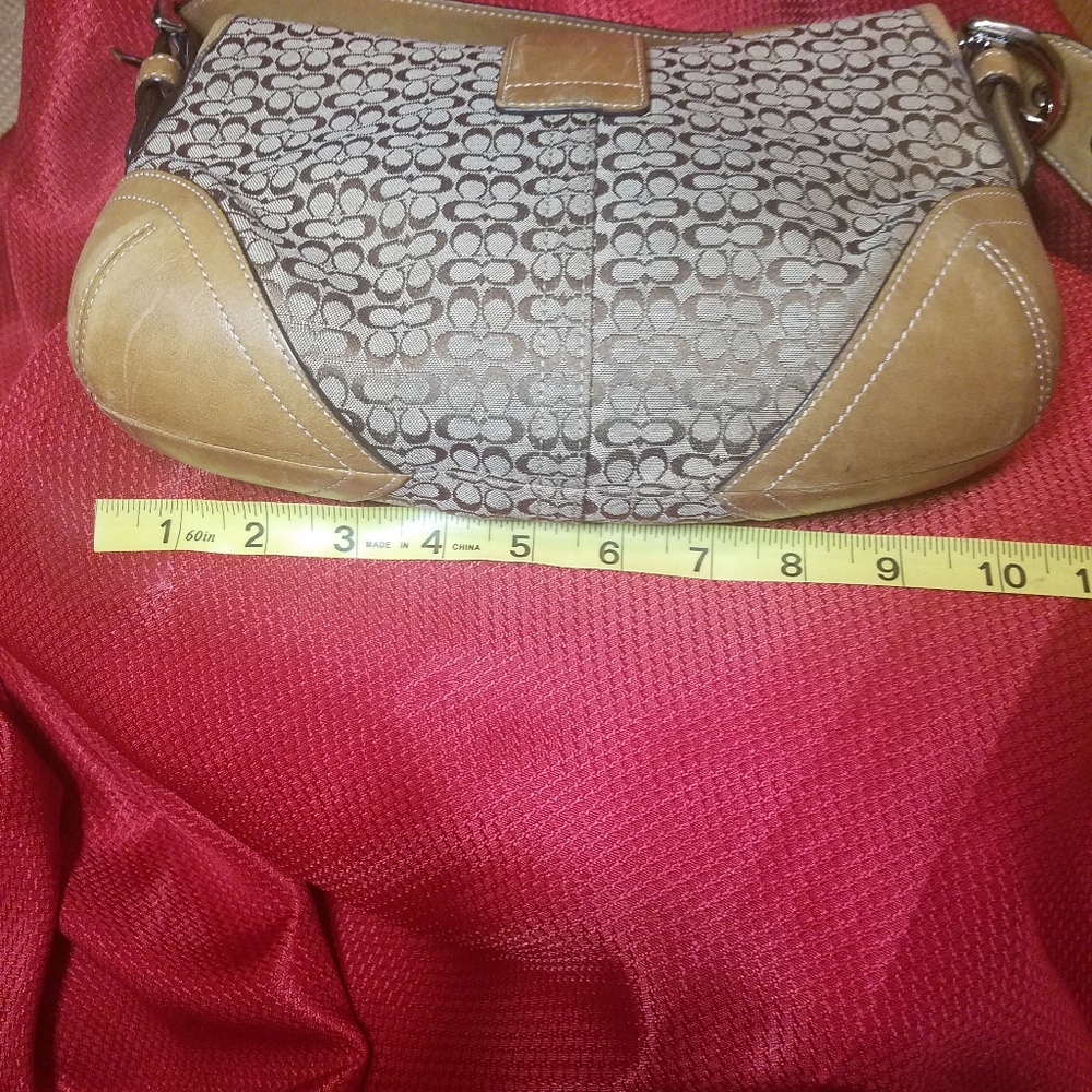 Coach Signature Satchel - Picture 4 of 16